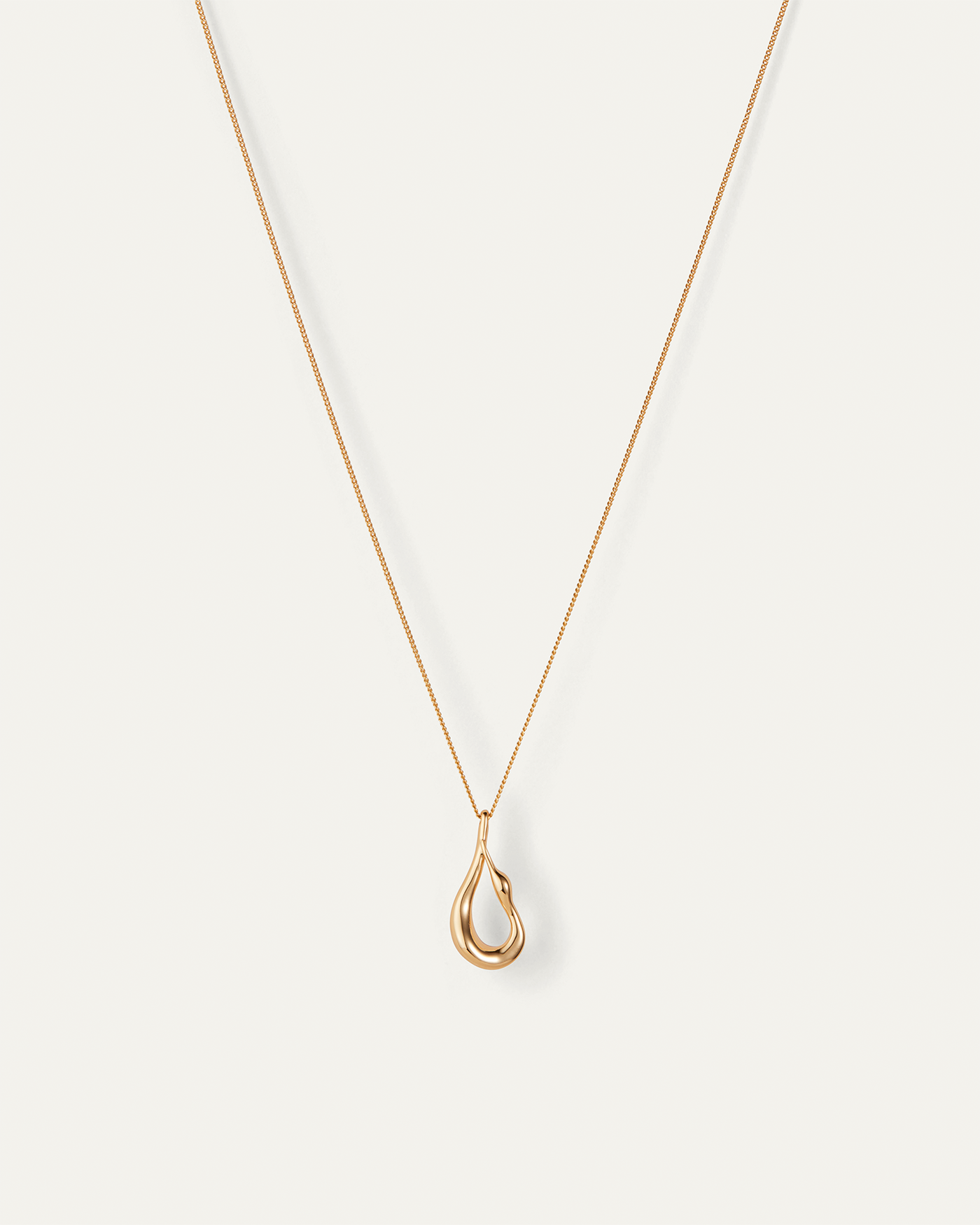 MINI EGRET PENDANT NECKLACE