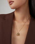 SMALL SUNDRA PENDANT NECKLACE