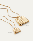 LARGE SUNDRA PENDANT NECKLACE