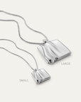 LARGE SUNDRA PENDANT NECKLACE