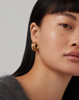 LARGE LENNON HOOPS