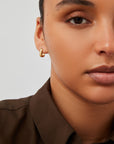 PUFFY DETACHABLE LINK EARRINGS