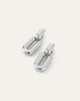 PUFFY DETACHABLE LINK EARRINGS