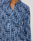 JOSEPHINE SHIBORI LONG SLEEVE SHIRT