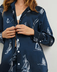 LEDGER SAILBOATS LONG SLEEVE SHIRT