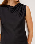 LILLY SATIN CREPE TANK