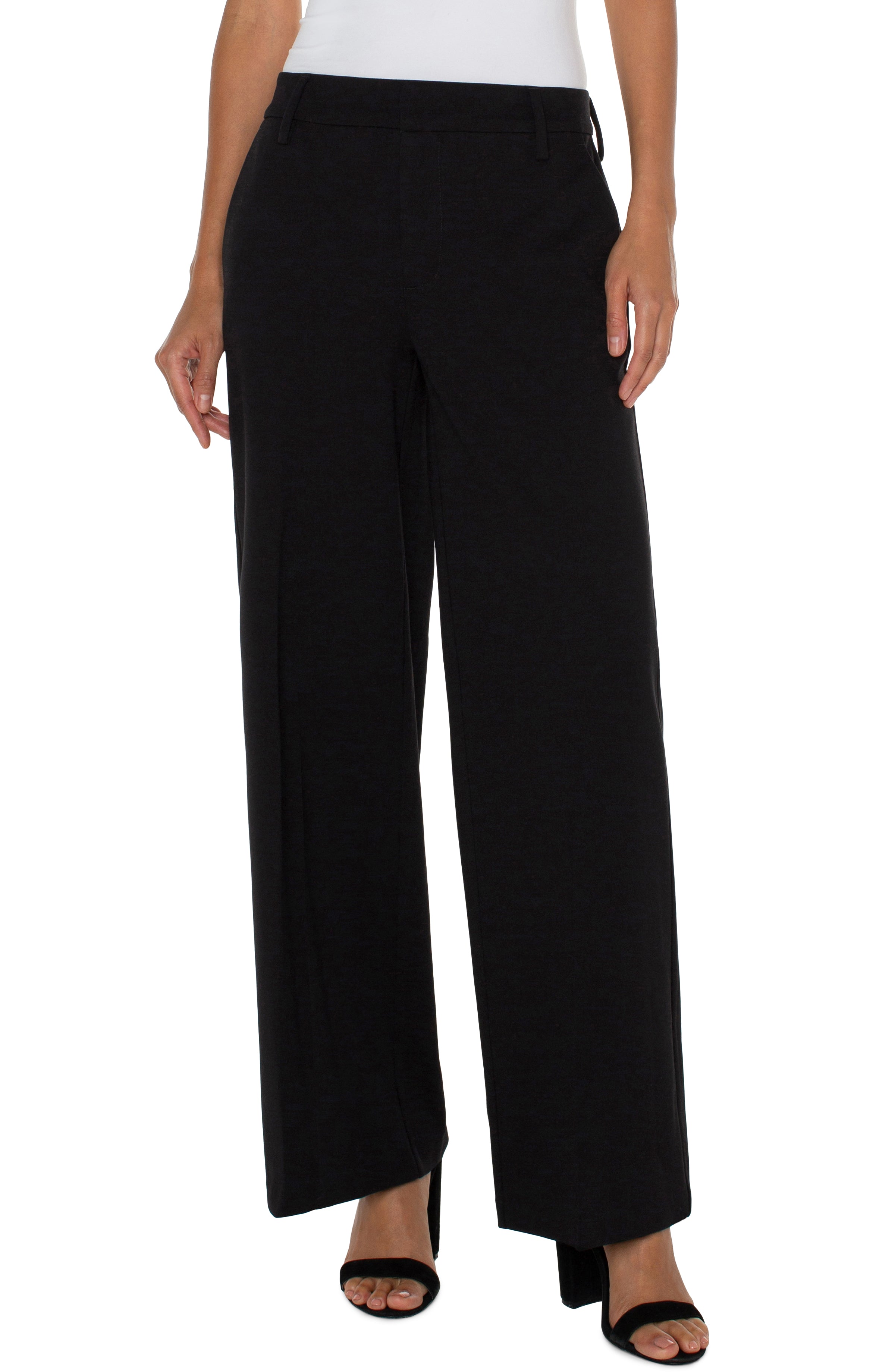 KELSEY CROP WIDE LEG TROUSER