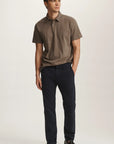 MILTON DARK NAVY CASUAL TWILL PANT