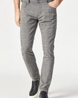 JAKE LIGHT GREY PLAID PANT