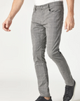 JAKE LIGHT GREY PLAID PANT