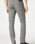 JAKE LIGHT GREY PLAID PANT