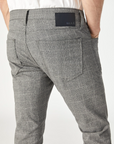 JAKE LIGHT GREY PLAID PANT