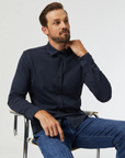 LONG SLEEVE KNIT SHIRT