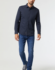 LONG SLEEVE KNIT SHIRT