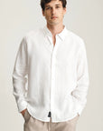 LINEN LONG SLEEVE SHIRT