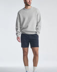 NATE NAVY SEERSUCKER SHORTS