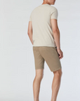 JACOB CROP GREIGE TWILL SHORTS