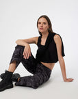 VINNIE SMOKE CAMO TWILL PANT