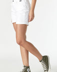 PIXIE WHITE FEATHER BLUE SHORTS