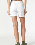 PIXIE WHITE FEATHER BLUE SHORTS