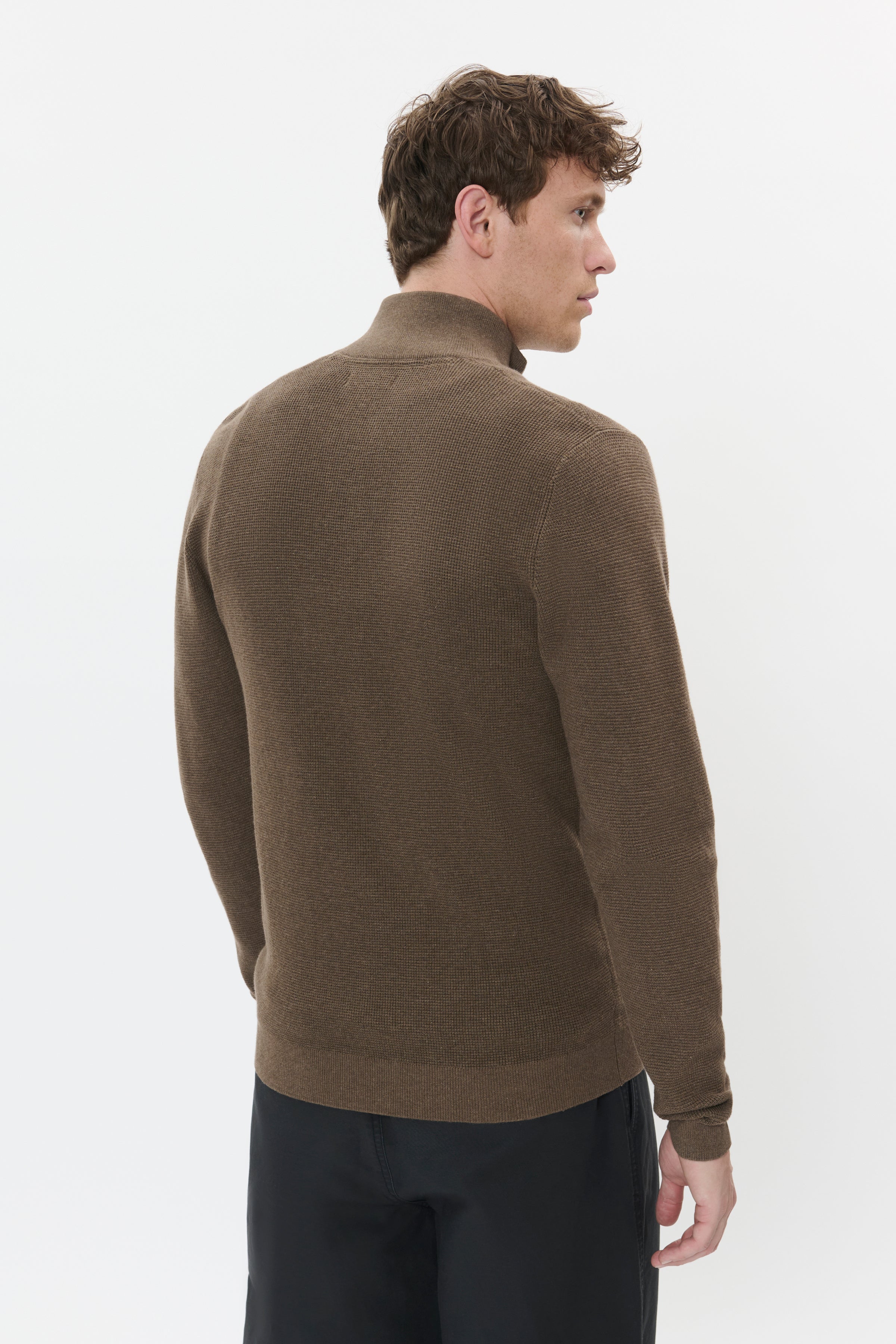 MALAGOON ZIP CARDIGAN