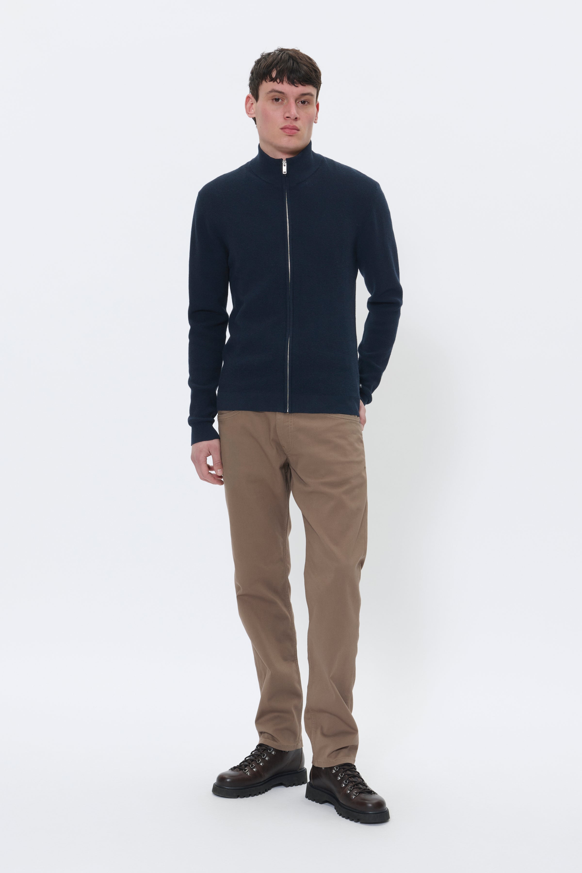 MALAGOON ZIP CARDIGAN