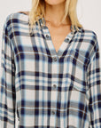 MALIN MIDNIGHT PLAID SHIRT