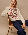 MAVIE FLORAL CARDI