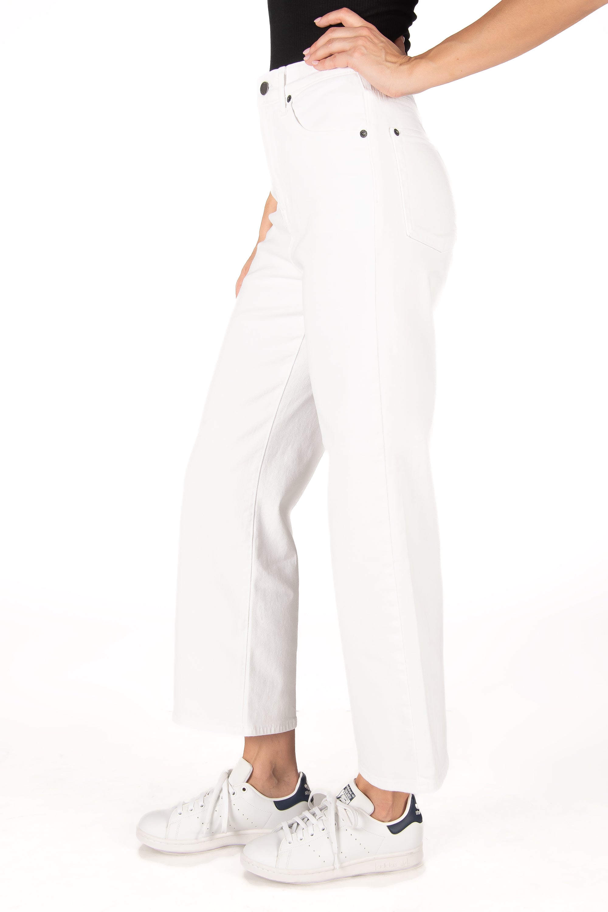 SAVANNAH WIDE LEG IN WHITE
