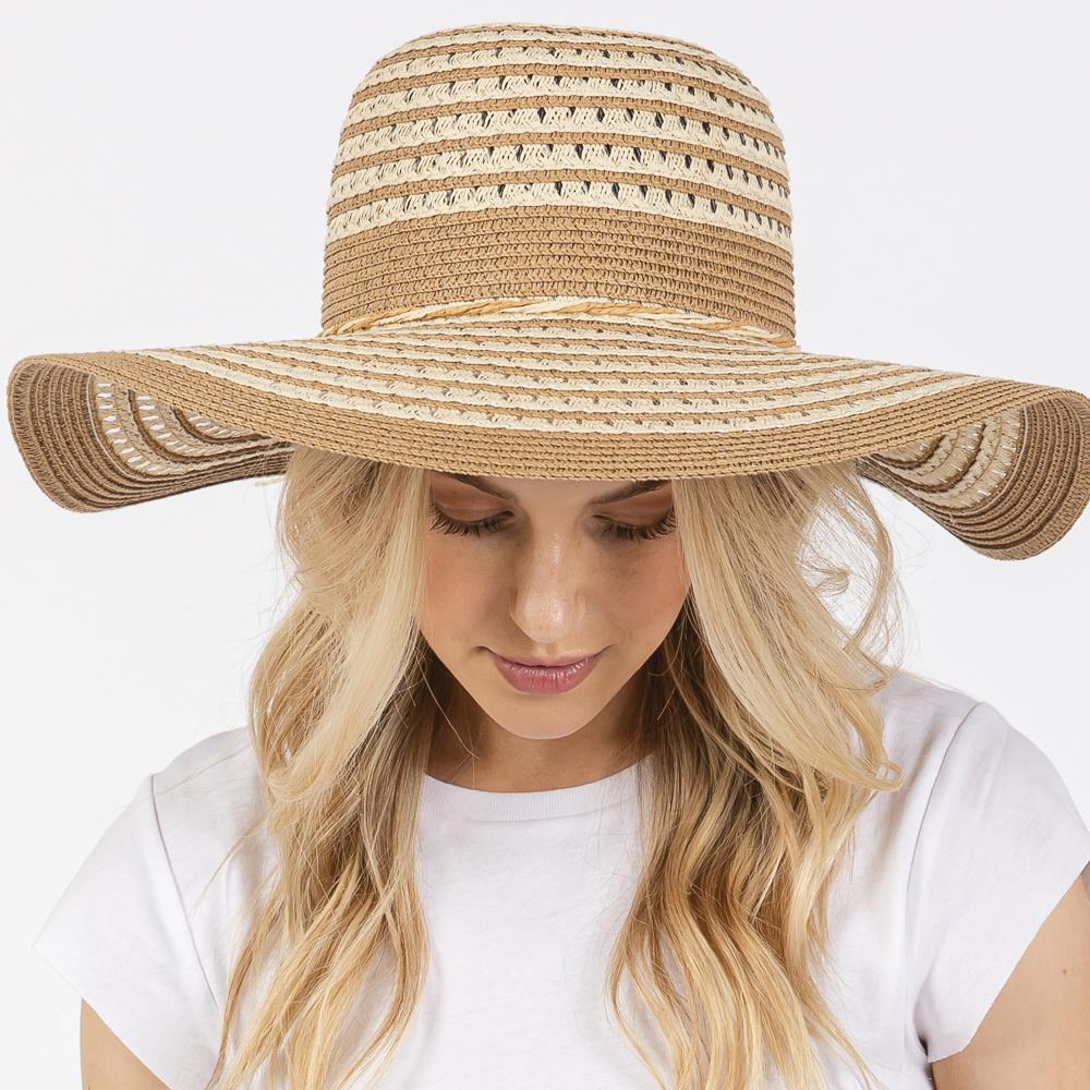 OPEN WEAVE SUNHAT
