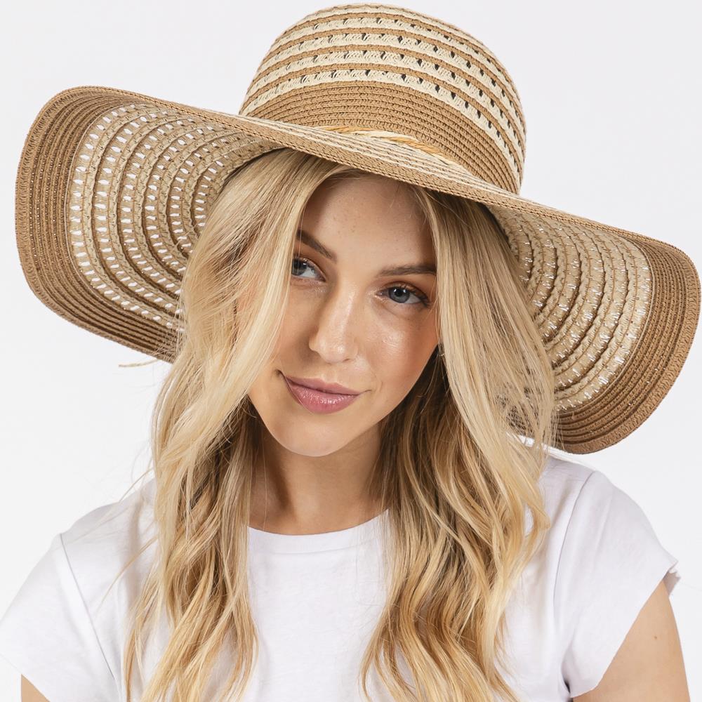 OPEN WEAVE SUNHAT