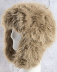 FAUX FUR TRAPPER HAT