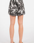 LEAF PRINT SHORTS