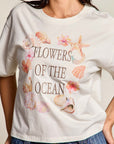 FLOWERS OF THE OCEAN TEE