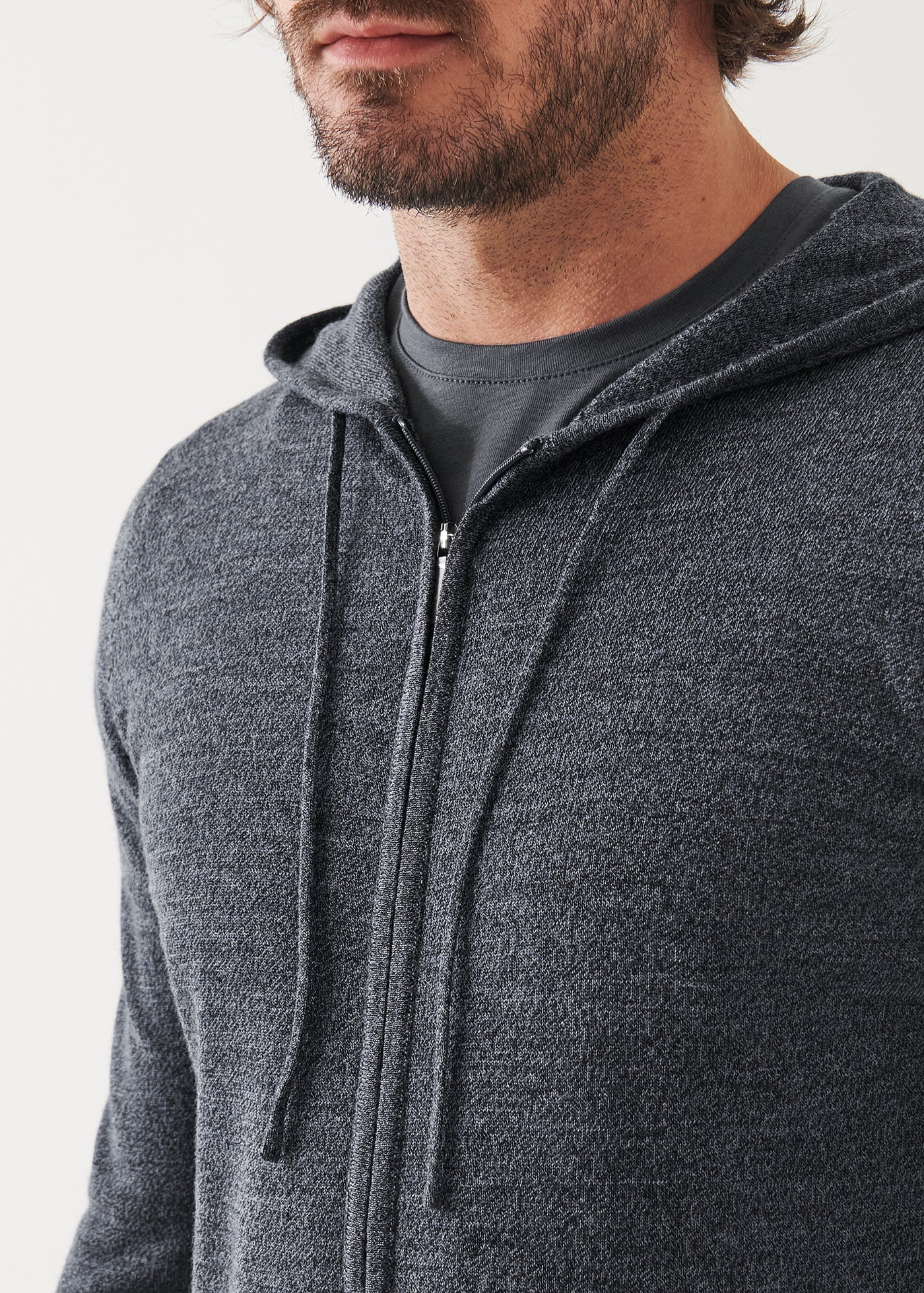 14GG XFINE MERINO ZIP UP HOODIE