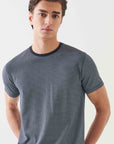 GEO RECTANGLE ALL OVER PRINT CREW TEE