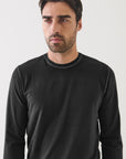 LONG SLEEVE PIMA VINTAGE CREW TEE