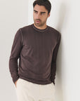 LONG SLEEVE PIMA VINTAGE CREW TEE