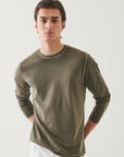 LONG SLEEVE PIMA VINTAGE CREW TEE