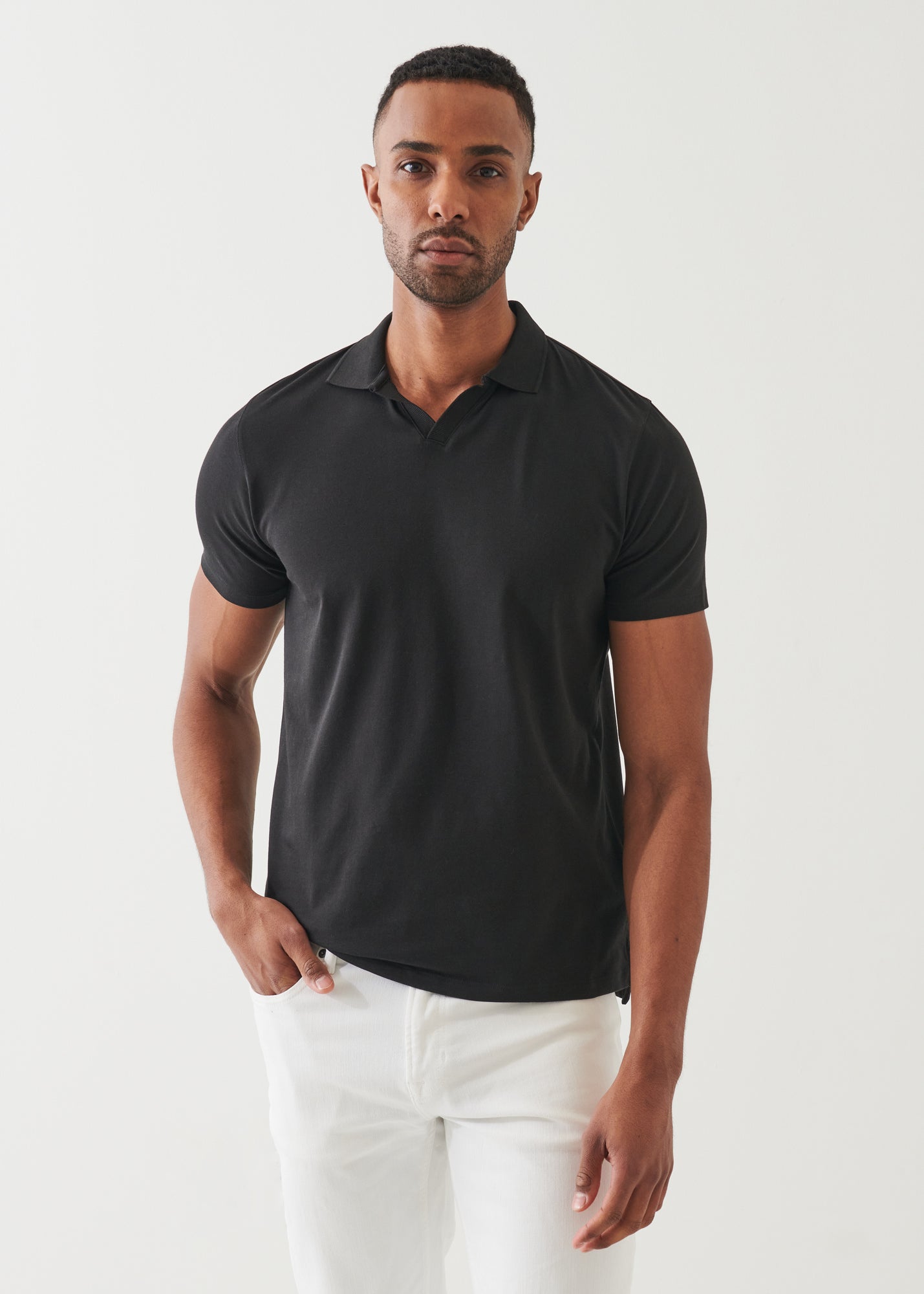 SHORT SLEEVE ICONIC OPEN POLO