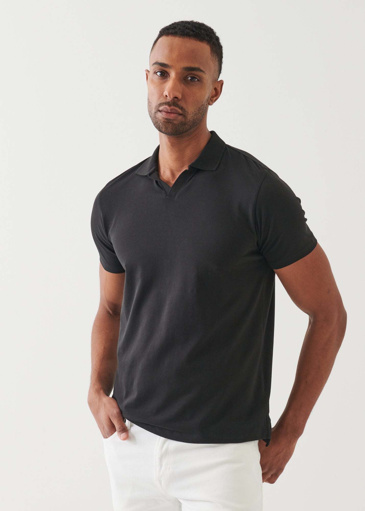 SHORT SLEEVE ICONIC OPEN POLO