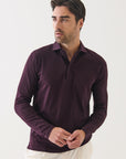 LONG SLEEVE ICONIC PIMA STRETCH POLO
