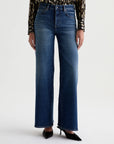 SAIGE MID-RISE WIDE LEG IN 14 YEARS BLUEGRASS