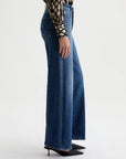 SAIGE MID-RISE WIDE LEG IN 14 YEARS BLUEGRASS