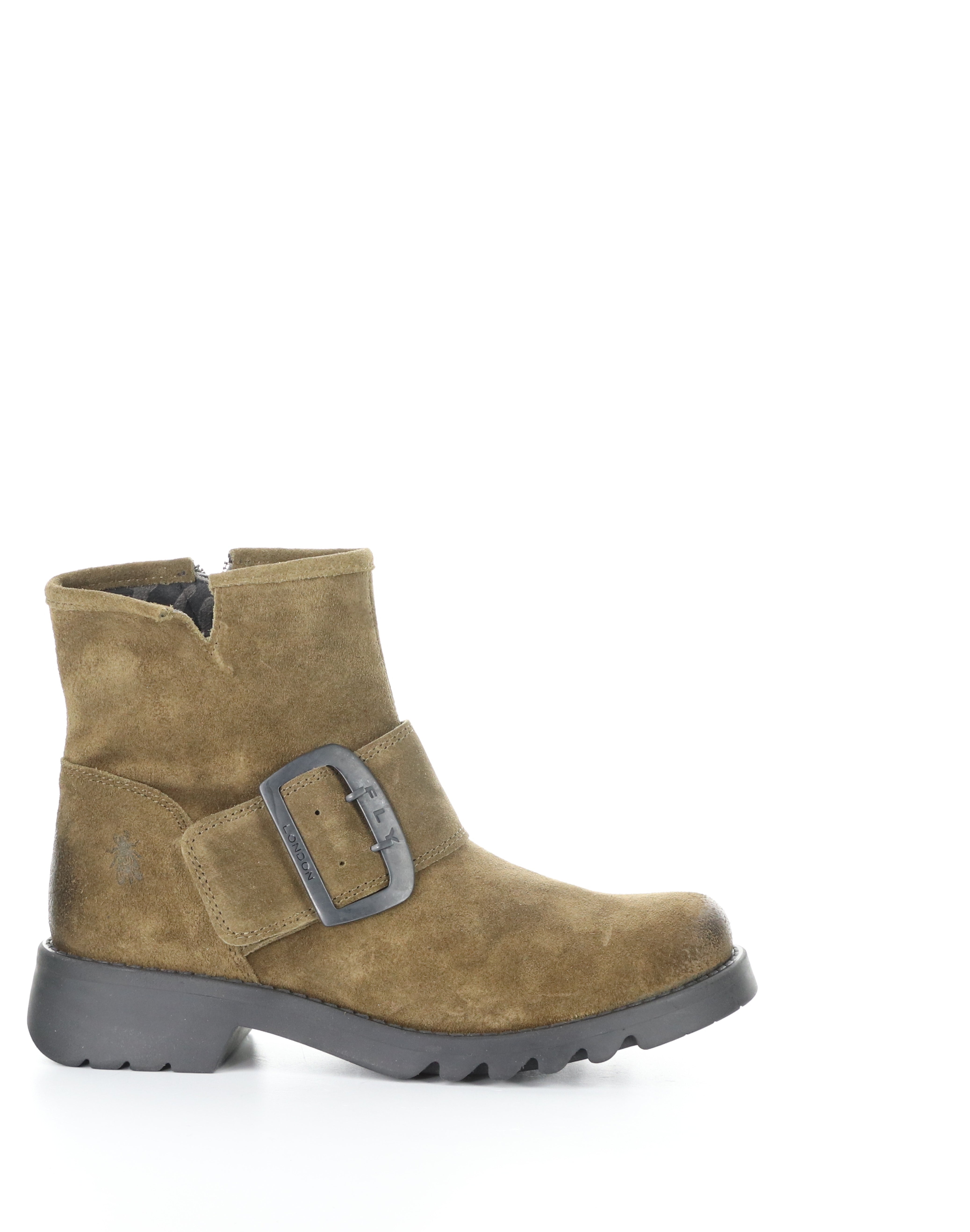 RILY BIG BUCKLE SUEDE BOOTY