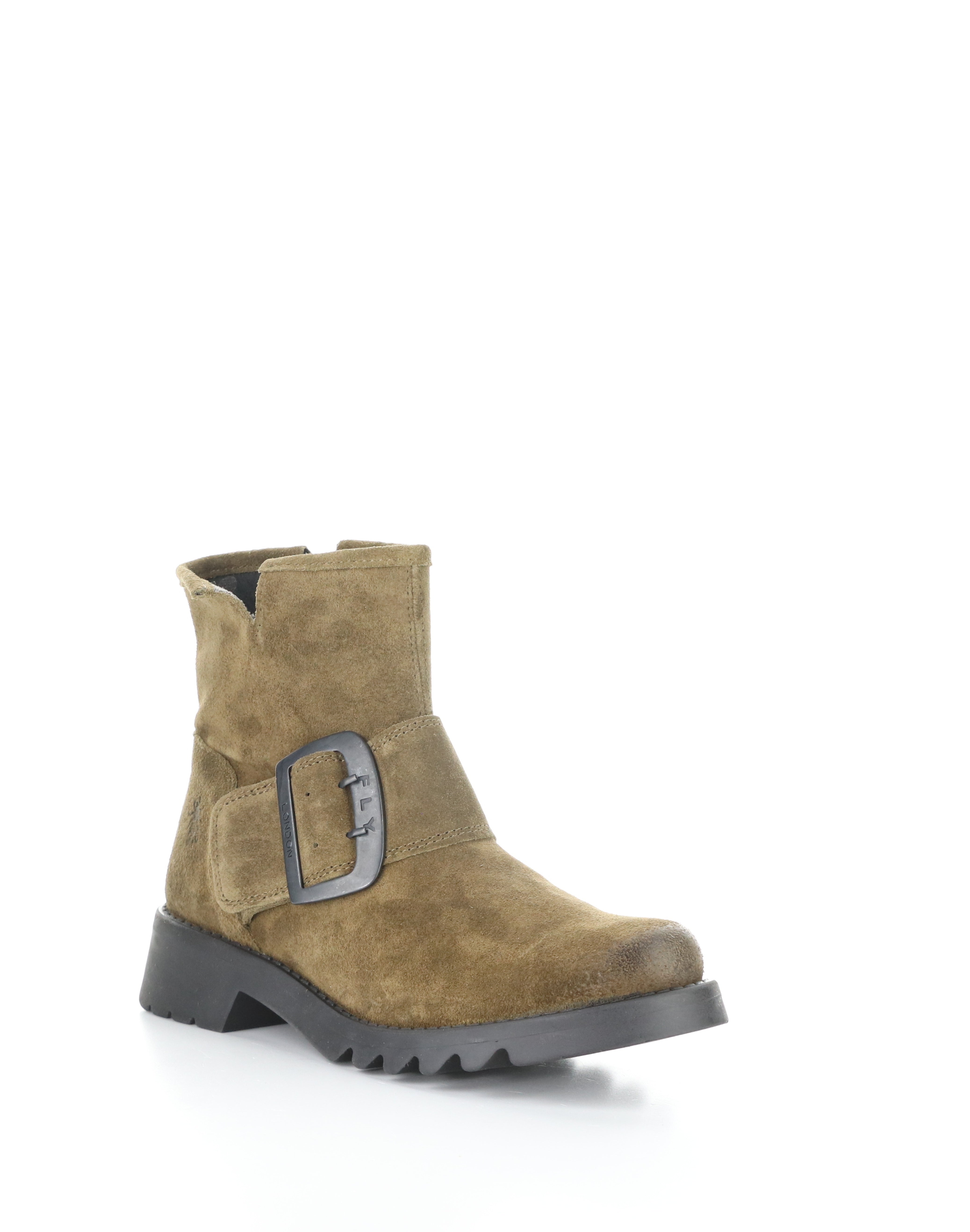 RILY BIG BUCKLE SUEDE BOOTY