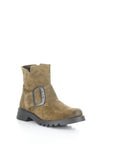RILY BIG BUCKLE SUEDE BOOTY