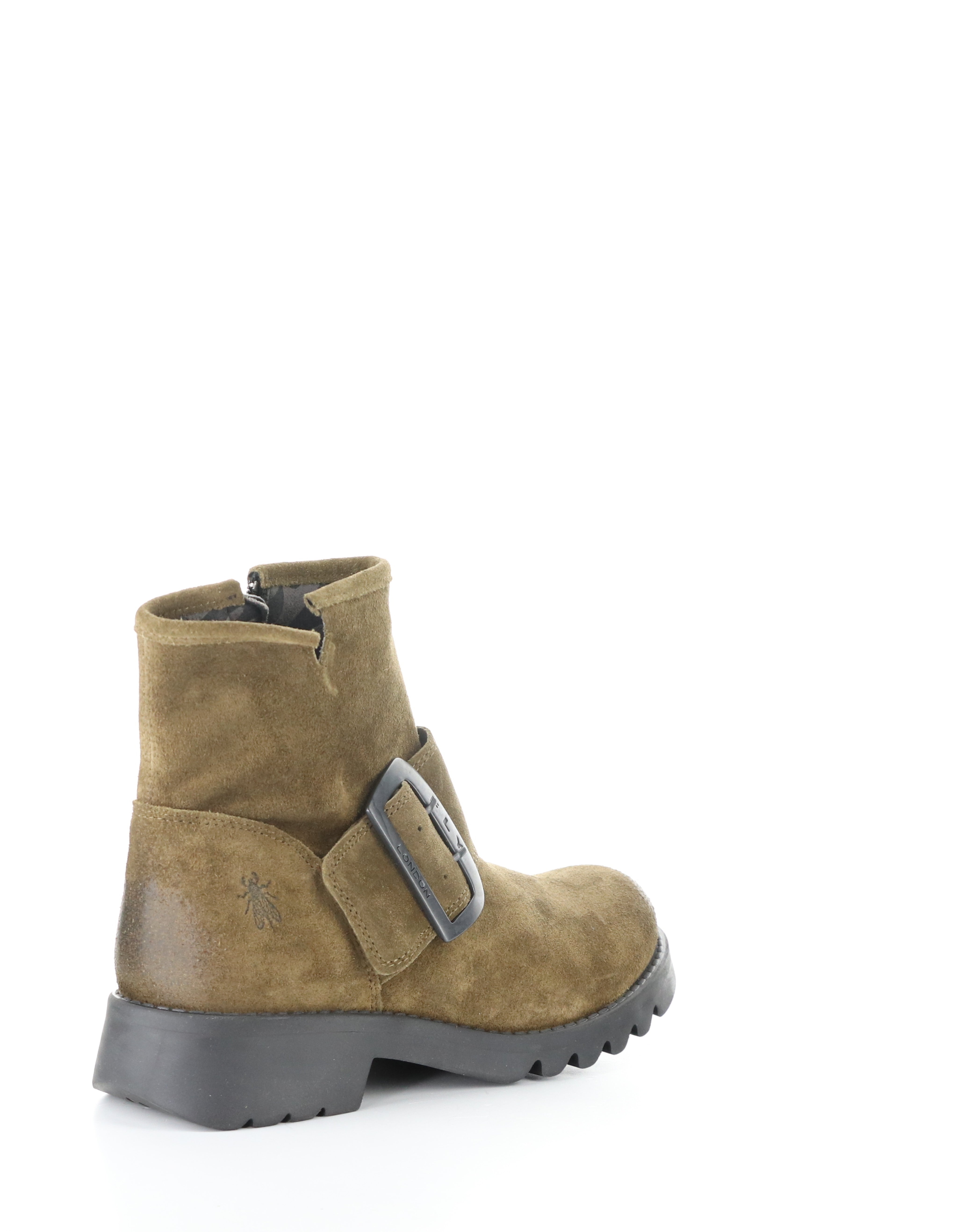 RILY BIG BUCKLE SUEDE BOOTY