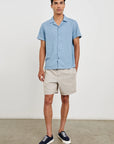 SINCLAIR FADED TONAL STRIPE SHORT SLEEVE SHIRT