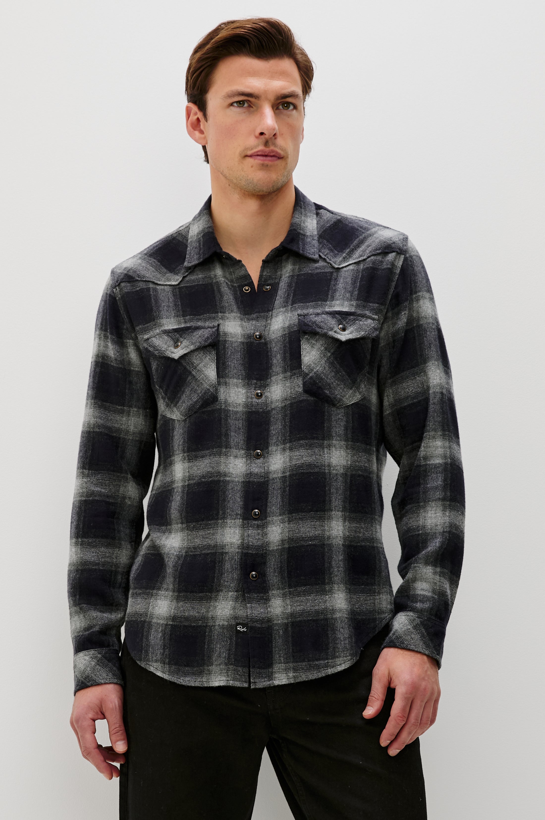ROY BRUSHED PLAID SHIRT